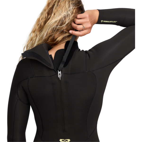 2026 Roxy Womens Prologue+ 3/2mm Back Zip Wetsuit 26BW213514 - Black